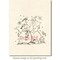 Deep Red Stamps Snow Couple Rubber Cling Stamp 3.1 x 2.9 inches